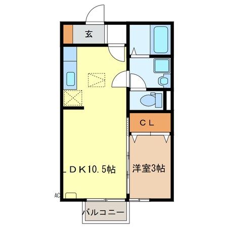 ビビッドの物件間取画像